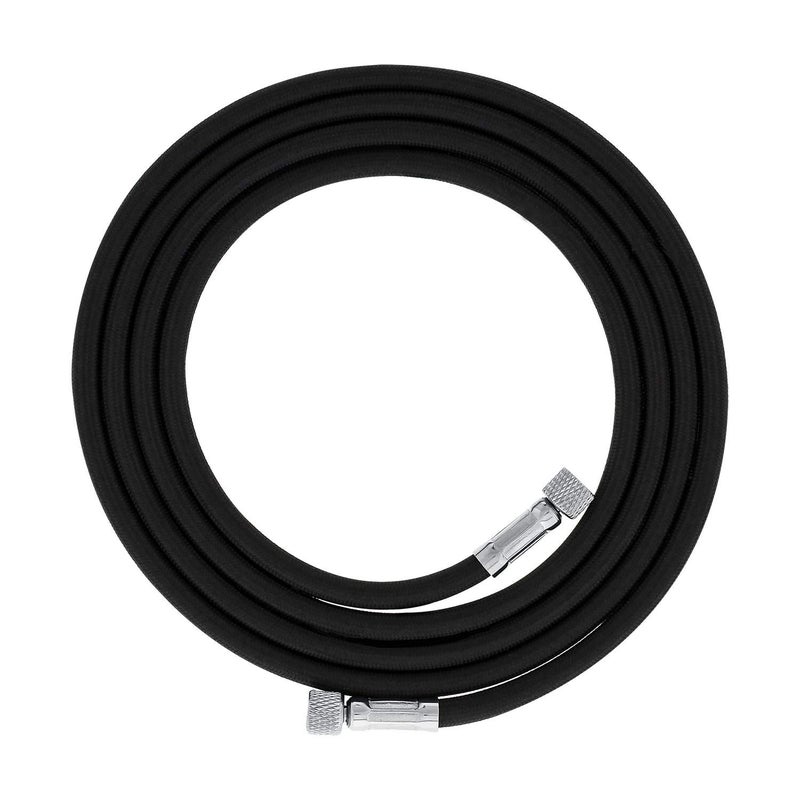 Master Airbrush Premium 6 Foot Nylon Braided Airbrush Hose - 1/8" BSP Air Brush Adapter Fitting Connectors on Both Ends (Hose Color May Vary) - Image 1